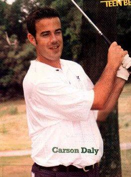 An adorable pic of Carson golfing! *Quick Fact* Carson used to be O.J. Simpson's golf caddy!