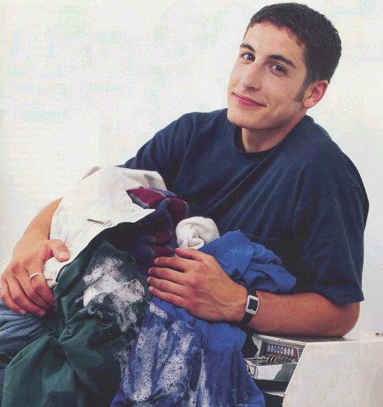 Jason doing his laundry! *Quick Fact* Jason has two sisters, an older one named Heather and a younger one named Chiara!
